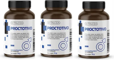 Productafbeelding van 3x Proctotivo: voedingssupplement, 30 stuks