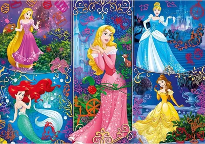 Immagine prodotto di Clementoni 104Pcs. Puzzle 3D Princess 20609