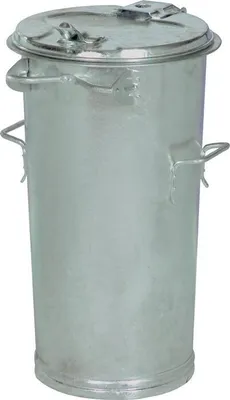 Zdjęcie produktu dla Pojemnik na odpady 50l z blachy stalowej TZN bez uchwytu