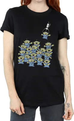 Produktbild von Toy Story - "The Claw" T-Shirt für Damen BI1639 (XXL) (Schwarz)