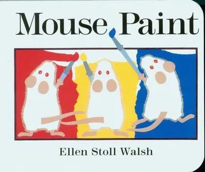 Zdjęcie produktu dla Mouse Paint – Übergroßes Pappbilderbuch zur spielerischen Einführung in die Welt der Farben
