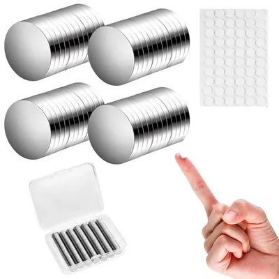 Produktbild von Starke Klebemagneten 8mm Neodymium 100 Stück
