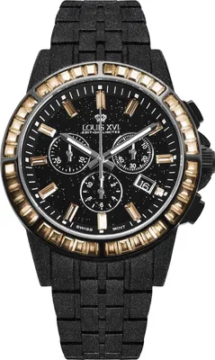 Produktbild von Louis XVI LXVI1183 Herrenuhr Majesté Frosted Iced Out 43mm 10ATM