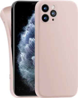 Produktbild von Hülle für Apple iPhone 11 Pro - Handyhülle mit Kameraschutz Cover aus Silikon in Rosa