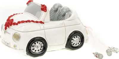 Produktbild von Spardose Cabrio Auto Hochzeit