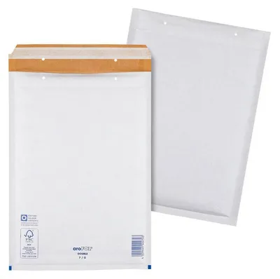 Produktbild von aroFOL® 375527 DOUBLE Luftpolstertaschen 7/G grau für DIN A4, 50 St.