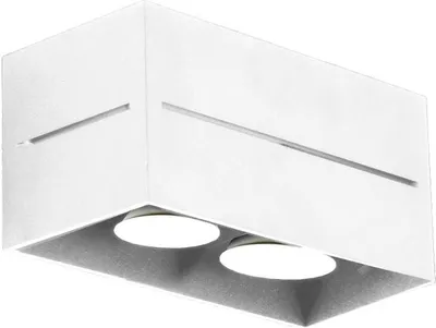 Zdjęcie produktu dla Reflektor spot QUADO biały 2xGU10x40W metal wym:10x20x20cm IP20 Lampex