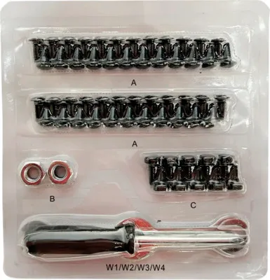 Produktbild von Ersatzteil TENNEKER Carbon E Schraubenpack CE12