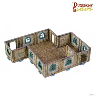 Zdjęcie produktu dla Zestaw rozszerzeń Dungeons & Lasers: DREWNIANA CHATA