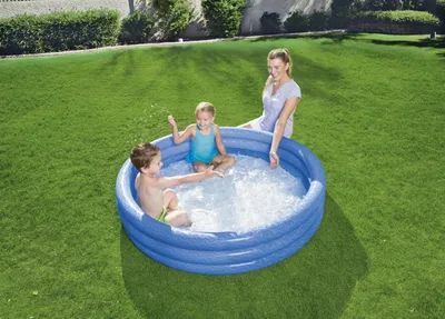 Image de Piscine 1,52 m  x 30 cm Gonfable 3 anneaux Bestway 51026