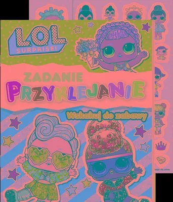 Produktbild von L.O.L. Surprise! Zadanie Przyklejanie cz.1 - Książka z naklejkami