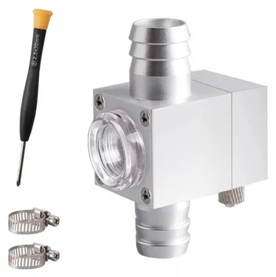 CO2-Diffuser für Aquarium, drehbar, 16 mm, Aluminiumlegierung