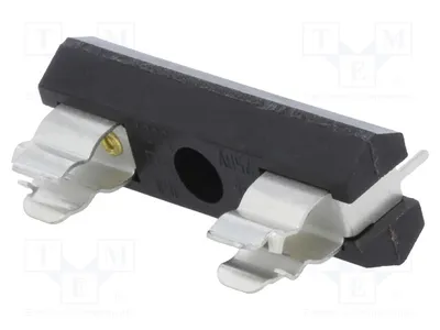 Obrázok produktu pre 1x Pätica: THT, valcovité poistky 6,3x32 mm, 6,3 A, kód 0031.8002, poistka