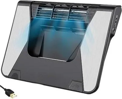 Image de Dissipateur thermique pour ordinateur portable, noir