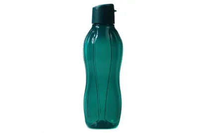 Produktbild von TUPPERWARE To Go Eco 750ml türkis-grün Trinkflasche Clippverschluss Ökoflasche Flasche