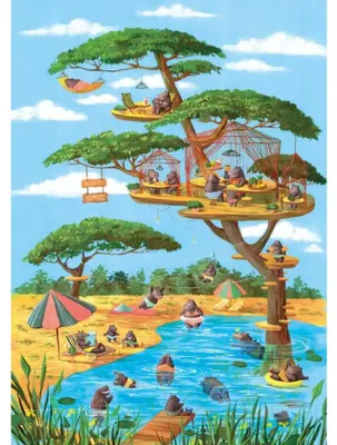 Immagine prodotto di MAGNOLIA Puzzle Oza 1000 pezzi