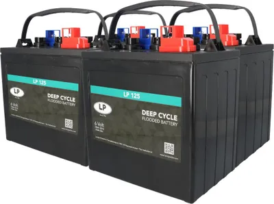 Zdjęcie produktu dla Zestaw 4 akumulatorów DC LP145LP 24 V 262 Ah | Alternatywa dla modeli US2200 i CR-225