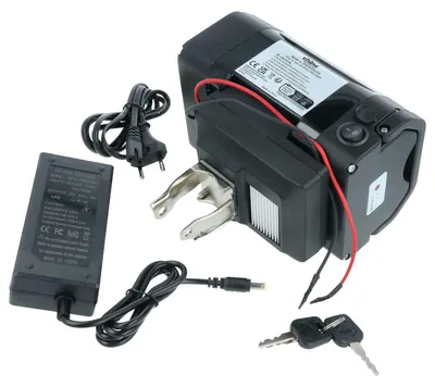 Produktbild von vhbw Akku kompatibel mit Bergsieger E-Bike (10,4 Ah, 24 V, Li-Ion, inkl. Ladegerät) - Schwarz