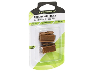 Immagine prodotto di Fusibili JAPVAL MINI CLIP, 25A, 2 pz.