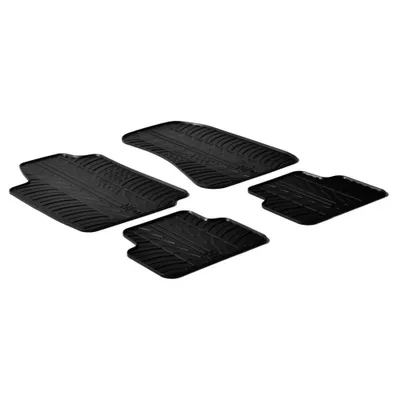 Produktbild von LAMPA Fußmatten Set Gummi für ALFA ROMEO 159 Sportwagon (939) Vorne+Hinten