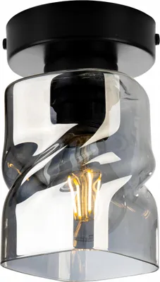 Image de Plafonnier moderne Lampe élégante en verre
