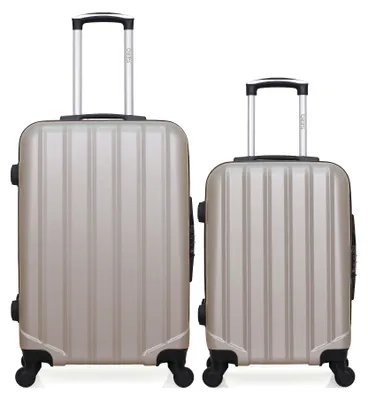 Image de HERO - Lot de 2 valises weekend et cabine ABS HIMALAYA