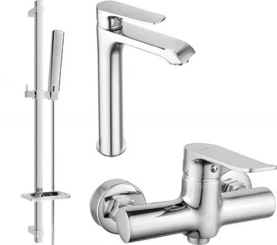 Produktbild von Mexen Pecos DQ72 Brausegarnitur, Chrom - 72714DQ72-00