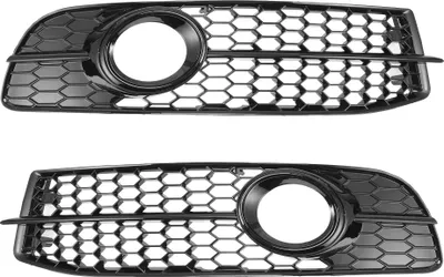 Produktbild von Nebelscheinwerfergrill Frontstoßstange Nebelscheinwerferabdeckung für Audi A6 C6 S-Line 2008-2011 Nr. 4F0807681Q/4F0807682Q Langlebig Front Links Rechts
