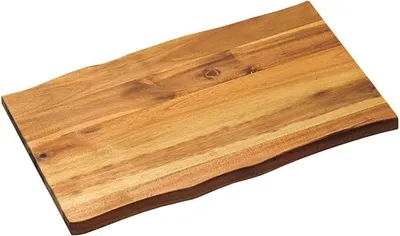Produktbild von 2 Stück Kesper Schneid- & Servierbrett aus Akazienholz, 45 x 27 x 2 cm, Servierplatte,