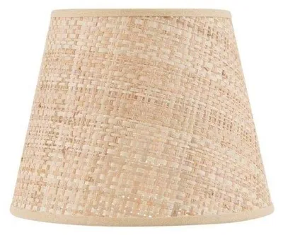 Lampenkonus aus natürlicher Raffia, rund, 25 cm