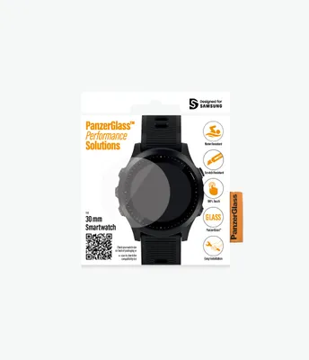 Zdjęcie produktu dla PanzerGlass 3602, Szybka na ekran, Smartwatch, Przezroczysty, Uniwersalne, Universal - Smartwatch 30mm, Samsung - Galaxy Watch3 41mm, Szkło hartowane, Poli(tereftalan etylenu) (PET)