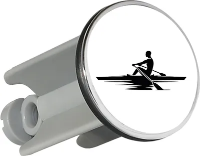 Produktbild von Huuraa Waschbeckenstöpsel Rudern Rowing 4cm höhenverstellbar Abflussstopfen Geschenkidee
