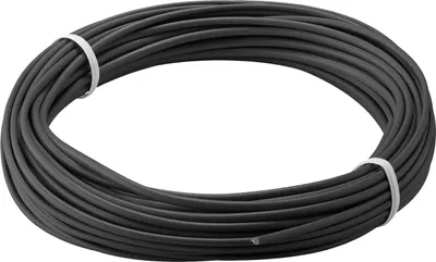 Zdjęcie produktu dla Izolowana skrętka miedziana, 1x0,14 mm, 10 m - Kolor: czarny