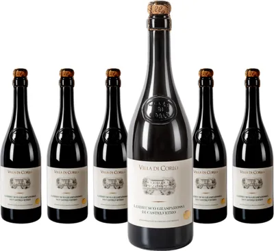 Produktbild von 6 x Villa di Corlo Lambrusco Grasparossa di Castelvetro DOC Secco