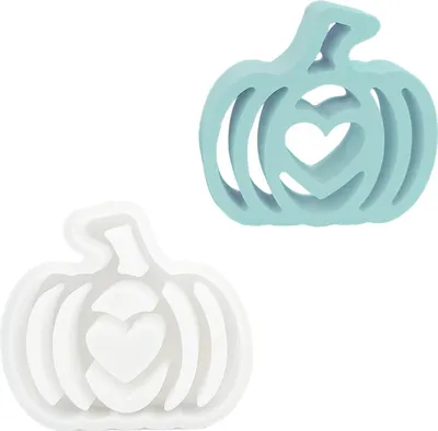 Produktbild von Silikonformen Gießformen Herbst, Silikonform Halloween, Silikonformen Epoxidharz Gießformen, Silikonform Gießform Für Herbst Erntedankfest (Ich liebe Kürbis)