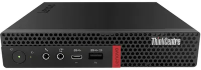 Produktbild von Lenovo ThinkCentre M75q, 3,3 GHz, AMD Ryzen™ 5 PRO, 3400GE, 8 GB, 256 GB, Windows 10 Pro
