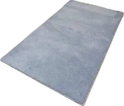 Produktbild von Clarissa Badematte Badteppich Badvorleger Duschvorleger Badezimmerteppich 60x100cm Princess Hellblau