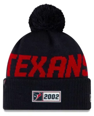 Image de Bonnet NFL Houston Texans New Era On Field Sport 2019 bleu Marine