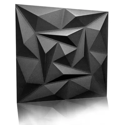 Produktbild von 3D Paneele Wandpaneele Polystyrol XPS – Styropor Verkleidung für Wand & Decke – 50x50 cm (0,25 m²) – Leicht, Flexibel & Einfach zu Montieren