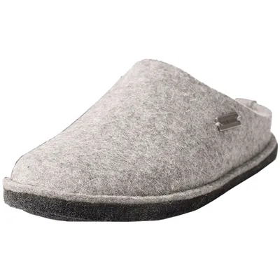 Produktbild von Haflinger Flair Soft 311010 Damen Herren Hausschuhe Pantoffeln Filz, Größe:44 EU, Farbe:Grau