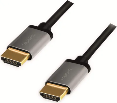 Image de Câble LogiLink HDMI CHA0103 4K/60 Hz, aluminium, 5m