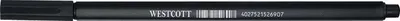 Produktbild von Westcott Fineliner, Strichstärke 0,4 mm, Schreibfarbe schwarz