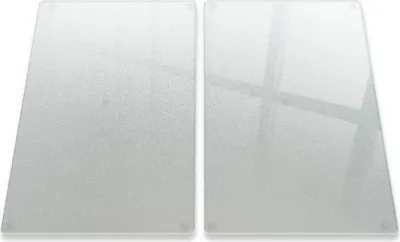 Produktbild von 2er Set Glas Rückwandplatte - ESG Wandpaneel - Küchenschutz Glas - Kochfeld Spritzschutz - Hitzefest - Kratzresistent - Design Glas - 30x52cm