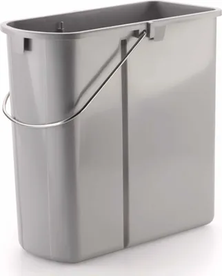 Produktbild von Naber Ersatzeimer, alu grau (19 Liter). Ersatzeimer.  - Mülleimer