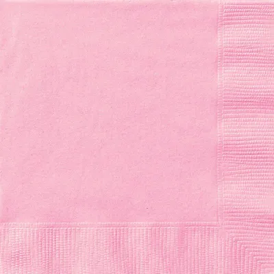 Produktbild von 50 grosse Servietten rosa 33 x 33 cm
