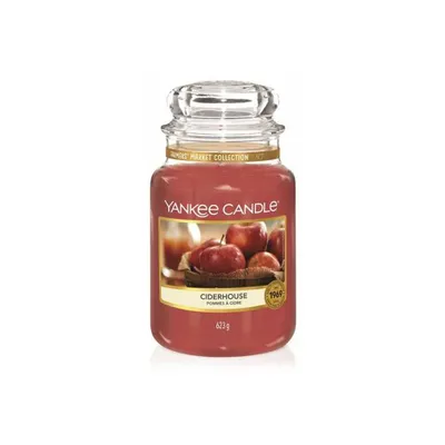 Produktbild von Yankee Candle Ciderhouse Duftkerze im Glas für einladende Atmosphäre