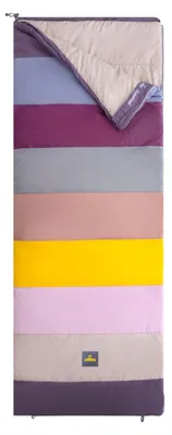 Produktbild von NOMAD® Blazer Multicolour Deckenmodell Schlafsack Regenboog Gefütterter Zugluftschutz