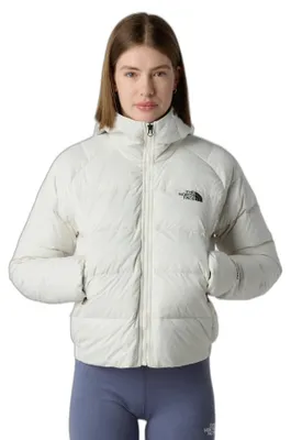 Zdjęcie produktu dla Kurtka puchowa damska The North Face Hyalite Down Hoodie, kolor White Dune, rozmiar XXL