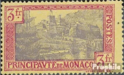 Produktbild von Briefmarken Monaco 1925 Mi 101 postfrisch Ansichten