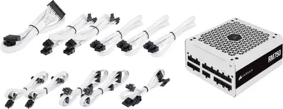 Produktbild von Corsair RM White Series RM750 - Netzteil (intern)